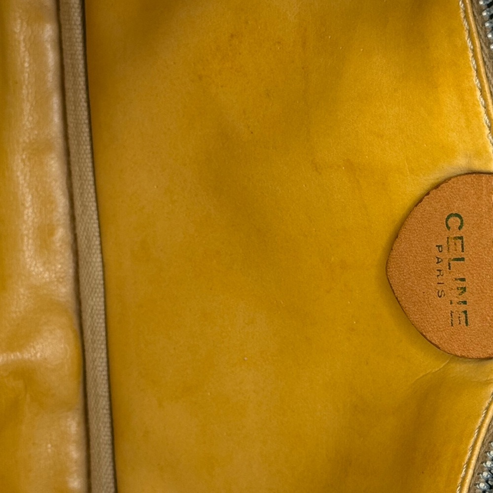 Celine Toiletry Cosmetic Bag Authentic GUC VINTAGE - Picture 10 of 14